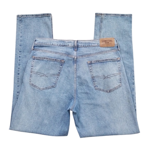 Signature Levi Strauss Gold Athletic Fit Jeans Size 36 - Picture 2 of 12